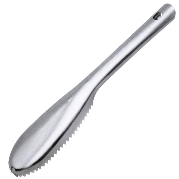 quita escamas desescamador acero inoxidable