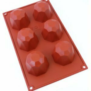 Molde De Silicona Diamante 6 Cavidades