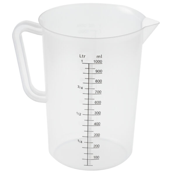 jarra medidora graduada pp 1000 ml reposteria cocina