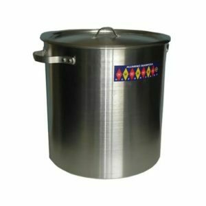 Olla Recta de Aluminio Reforzado 30 Litros Ø36cm
