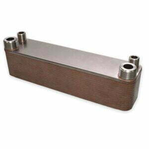 Enfriador de 30 Placas Largo Acero Inoxidable