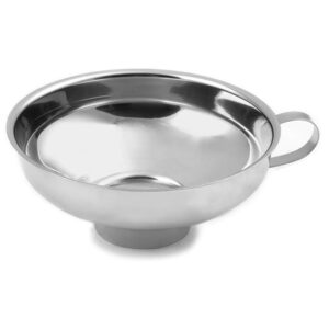 Embudo Acero Inoxidable Cuello Ancho Conserva