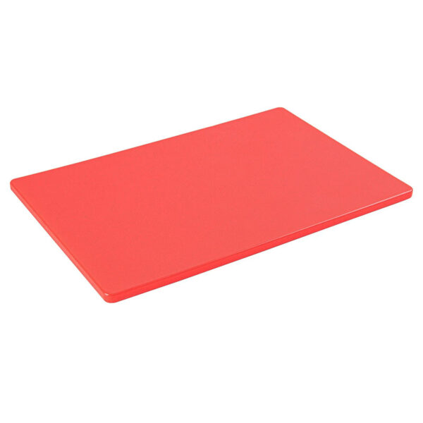 tabla cocina polietileno alta densidad 45x30cm rojo