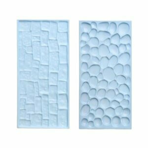 Set 2 Texturadores Fondant Piedra / Granito Fondant