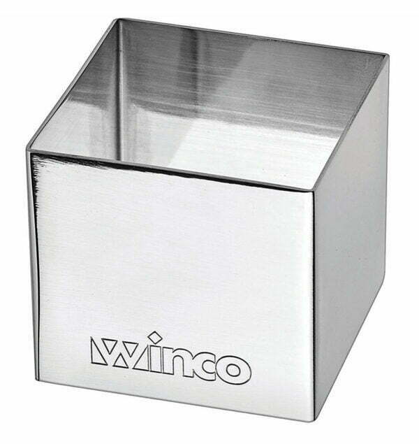 Aro Cuadrado Para Emplatar Acero Inox 5x5cm 1 aroemplatarcuadradowinco