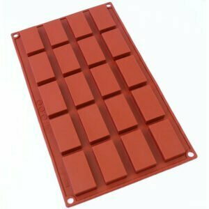 Molde De Silicona Rectangular 20 Cavidades