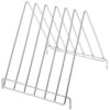 soporte para 6 tablas cocina acero inoxidable