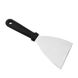 Espatula Triangular para Plancha Acero Inox 10 cm