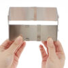 mini faja cuadrada rectangular ajustable 9 a 15 cm en uso 1