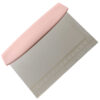 scraper cornet acero inoxidable 15 cm rosado