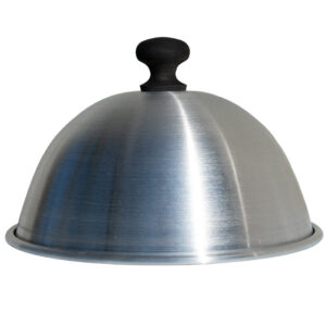 Tapa / Cupula En Aluminio Para Plancha / Chivitera 19cm