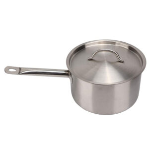 Cacerola Ø18cm Acero Inox Fondo Compuesto Profesional 2.7 Litros