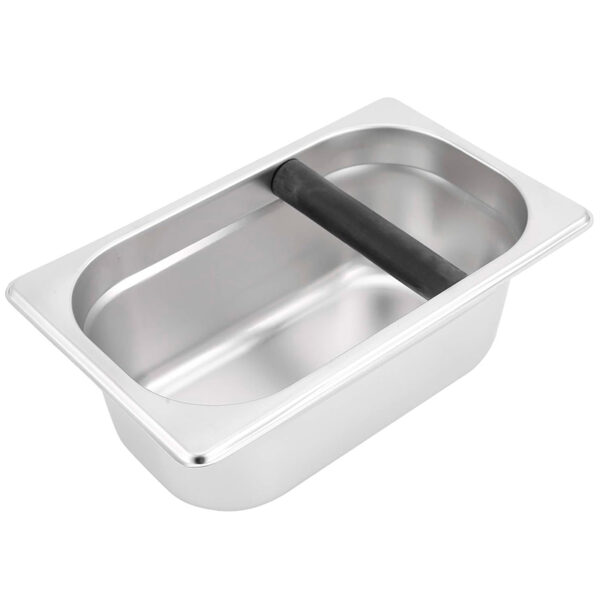 contenedor knock box cuba descarte cafe 1 4 10 cm acero inoxidable