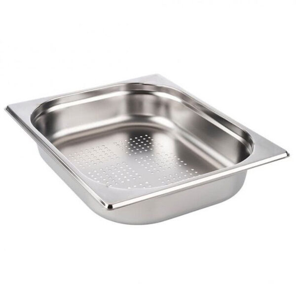cuba gastronorm acero inoxidable 1 2 65 perforada inox
