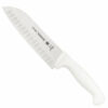 Cuchillo Cocina Santoku 17cm Mango Blanco Profesional 2 cuchillo cocinero santoku cocina mango blanco 18cm