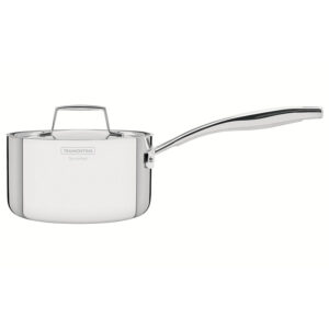 Cacerola Con Cabo Tri-Ply Acero Inoxidable Grano 1.7lts Ø16cm