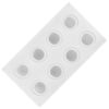 molde silicona velas postres jabon pera 8 cavidades 1