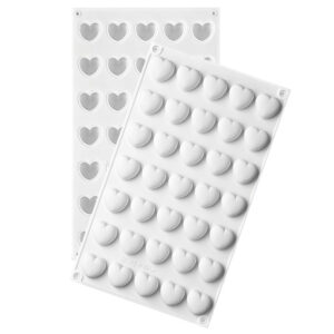 Molde De Silicona 3D Mini Corazon 35 Cavidades
