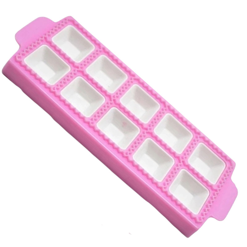 Molde Para Pastas Rellenas / Ravioles Cuadrados 10 Cavidades
