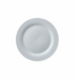 Plato De Mesa Llano Ø24cm Loza China Blanca