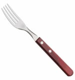 Tenedor De Mesa Linea Polywood Rojo