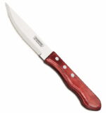 Cuchillo De Asado Jumbo Linea Polywood Rojo