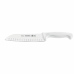 Cuchillo Santoku 7 Mango Blanco Profesional"