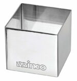 Aro Cuadrado Para Emplatar Acero Inox 5x5cm