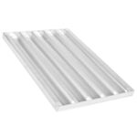 Bandeja Pan Baguette 5 Canales 60x40cm Aluminio