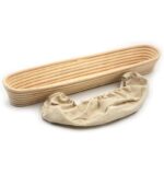 Molde Banneton para Pan Baguette de 43 cm Rattan