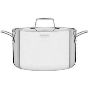 Cacerola Alta Tri-Ply Acero Inoxidable Grano 5.8lts Ø24cm