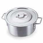 Cacerola Baja de Aluminio Refrozado Ø24cm Arary