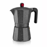 Cafetera Italiana Induction Rock Monix Aluminio 6 Tazas