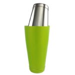 Coctelera Boston Acero Inoxidable Tin Color Verde + Mid Tin
