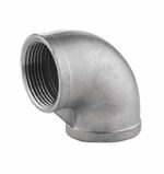 Codo 90° Hembra Acero Inoxidable 304 de 1/2"