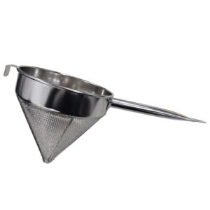 Colador Chino Fino Profesional Con Cabo Acero Inox 20cm