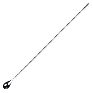 Cuchara Refrescar Torneada Lagrima Plateada 50cm
