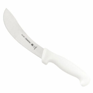 Cuchillo de Desollar / Despellejar 15cm Mango Blanco Profesional
