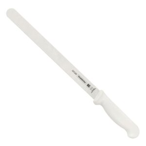 Cuchillo Fiambres 12" Mango Blanco Profesional