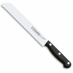 Cuchillo Dentado Para Pan 3 Claveles 20cm Uniblock