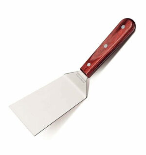 Espátula Angular Para Plancha Acero Inox Polywood 9x12cm
