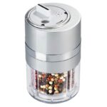 Especiero con Multiples Reparticiones Dial-a-Spice ZEVRO Gris