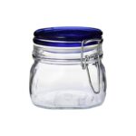 Frasco / Tarro de Cocina Vidrio Cierre Hermetico 500cc