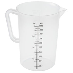 Jarra Medidora Graduada Plástica 1000ml
