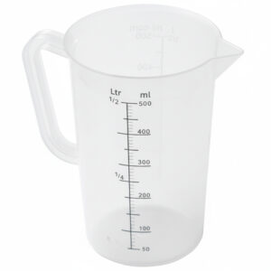 Jarra Medidora Graduada Plástica 500ml
