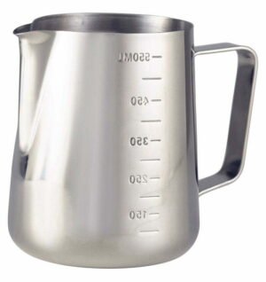 Jarra / Pitcher Para Espumar Leche Acero Inox 550cc Graduada