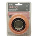 Set Cortantes Redondos Bordes Rizados 3pzs