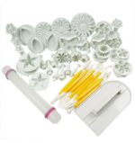 Set / Juego Herramientas / Cortantes Fondant 46pzs