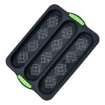 Molde Pan Frances / Baguette Perforado En Silicona