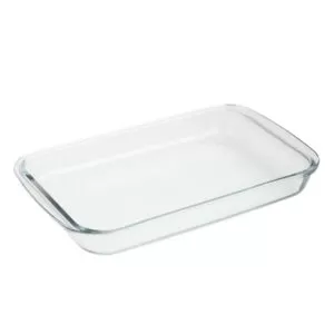 Asadera / Fuente de Vidrio Rectangular 2.9 Litros